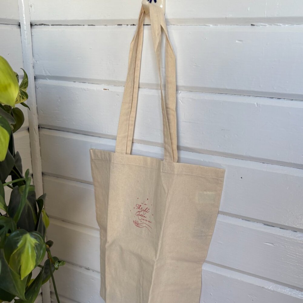Thrift Queen Cotton Tote Bag